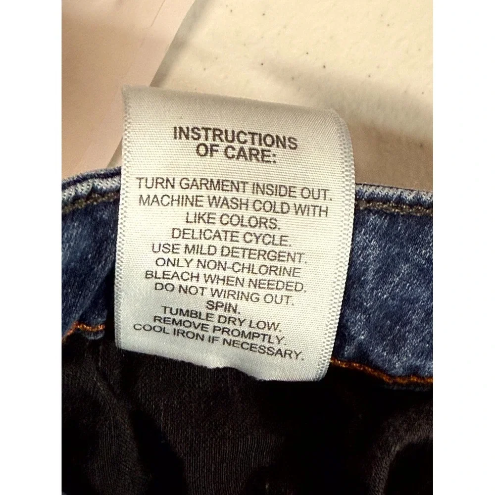 Weatherproof Vintage Jeans Mens 36x32 Blue Denim Stretch Streetwear Straight Fit